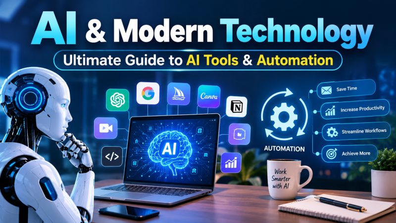 AI & Modern Technology: The Ultimate Guide to AI Tools & Automation