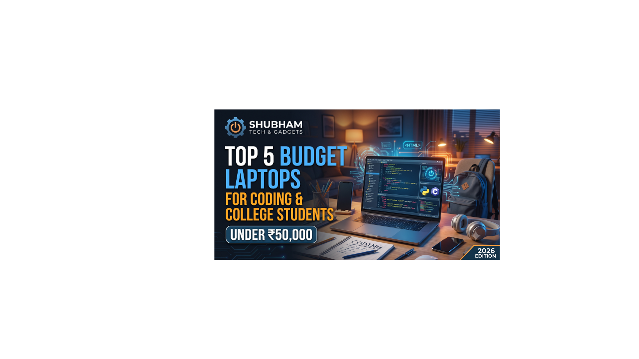 Top 5 Budget Laptops for Coding & College Students in 2026 (Under ₹50,000)